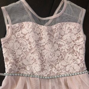 Little girls size 6 high low dress